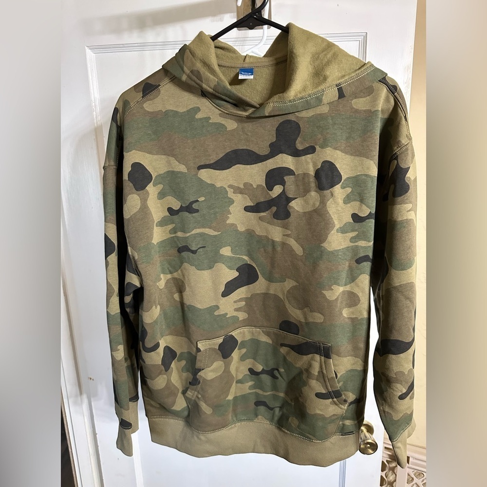 Kids Old Navy Oversized camo Hoodie